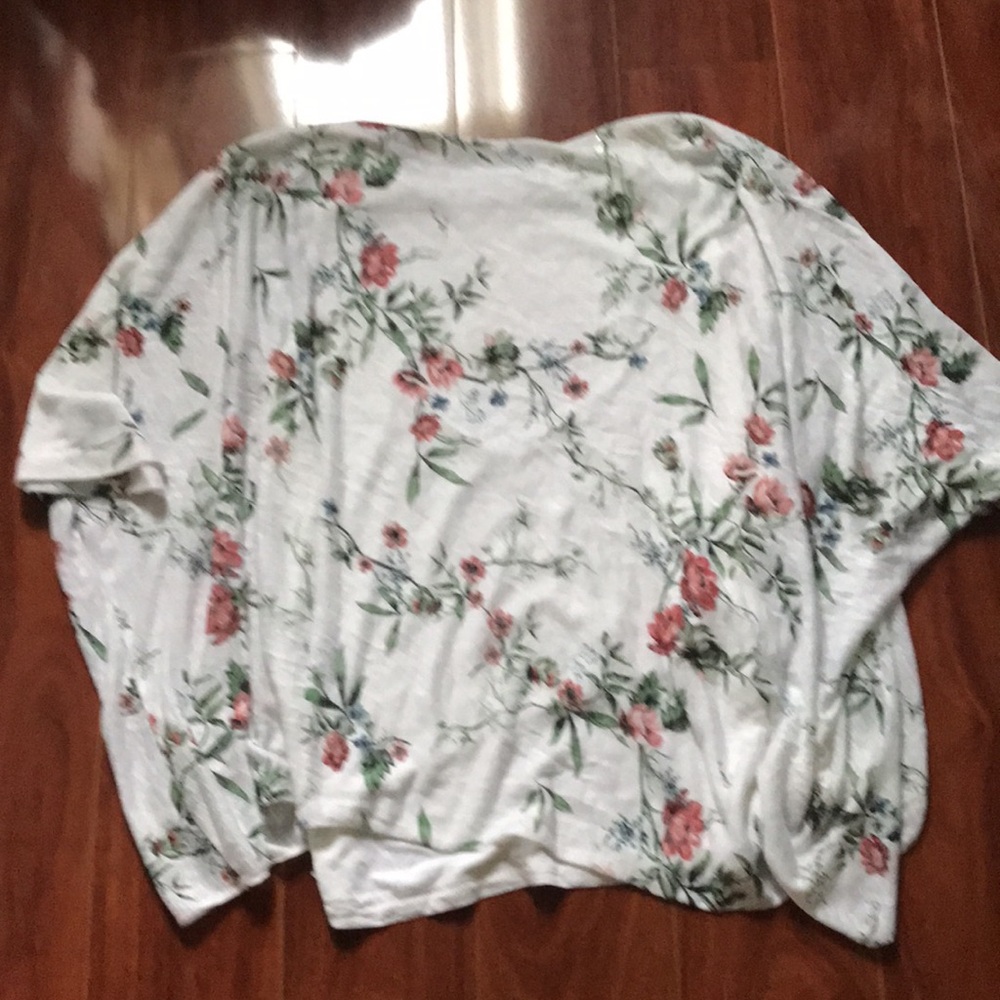 Elena Baldi Floral Print Women's Top - Picture 6 of 6